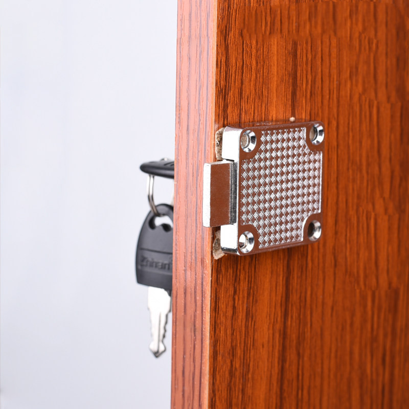 Office Furniture Hardware - 1 ชิ้น ล็อคตู้เก็บเอกสาร ล็อคประตูตู้ ล็อคประตูกันขโมย โลหะผสมสังกะสี