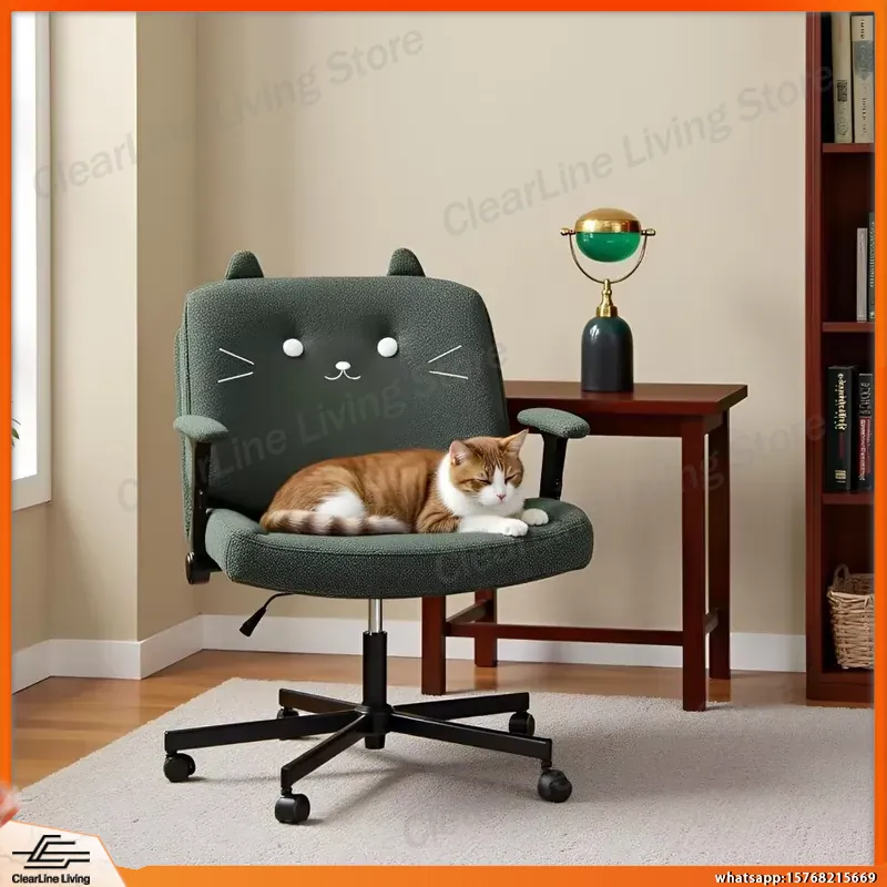 Office Furniture Plus - เก้าอี้สำนักงานตามหลักสรีรศาสตร์พร้อมที่วางแขนปรับระดับความสูงได้ ล้อเลื่อนสำหรับโฮมออฟฟิศ เกมมิ่ง อ่านหนังสือ ศึกษา เบาะนั่งกว้างพิเศษ