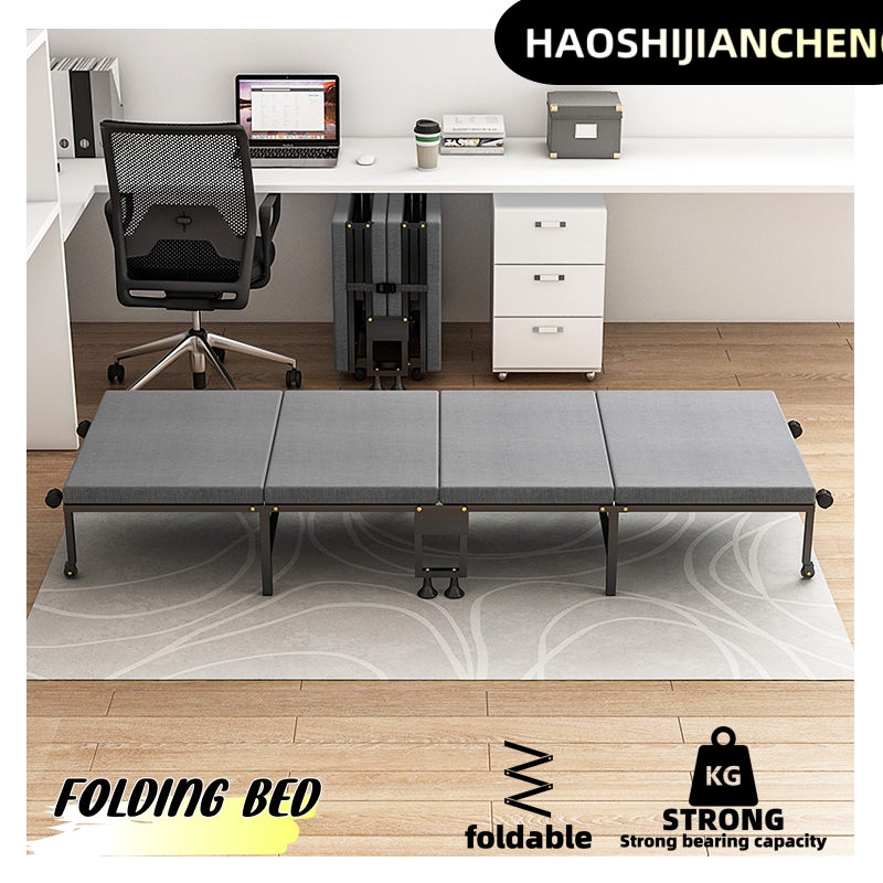 Office Furniture Layout - สํานักงานพับพักกลางวันเดี่ยวแบบพกพาสี่พับเตียงพับ