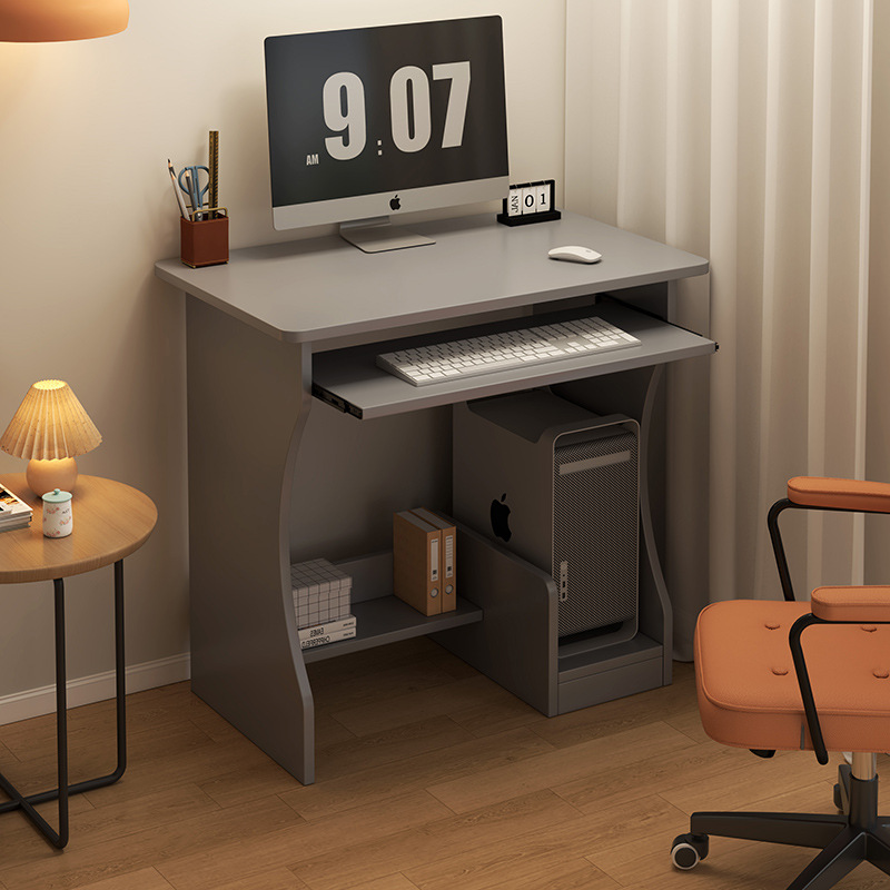 Office Furniture Ez - โต๊ะคอมพิวเตอร์สำหรับนักเรียน โต๊ะไม้สำหรับแล็ปท็อปขนาดเล็ก สีน้ำตาล โต๊ะคอมพิวเตอร์เรียบง่ายทันสมัย โต๊ะเขียนหนังสือสำหรับเรียน เฟอร์นิเจอร์สำนักงาน