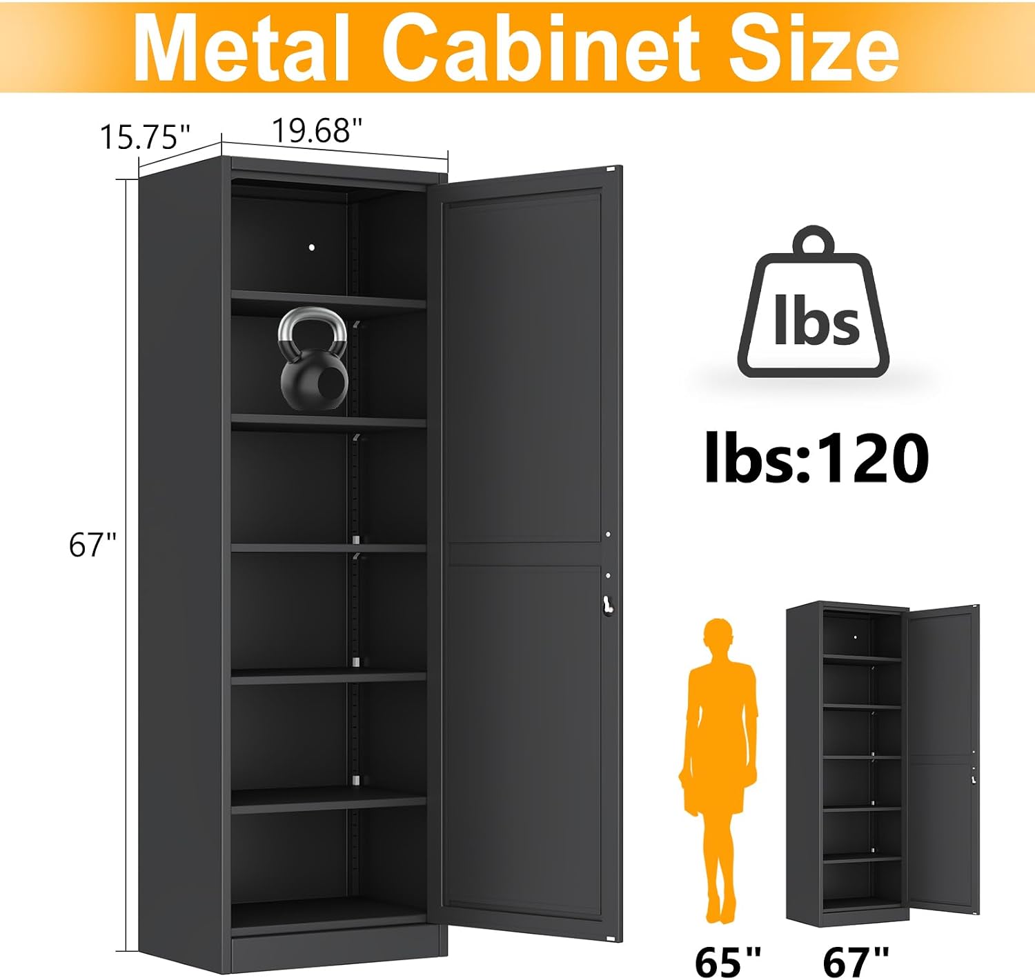 ตู้เก็บของโลหะทรงสูง 67 นิ้ว พ - Locker Storage Metal บทวิจารณ์และราคา