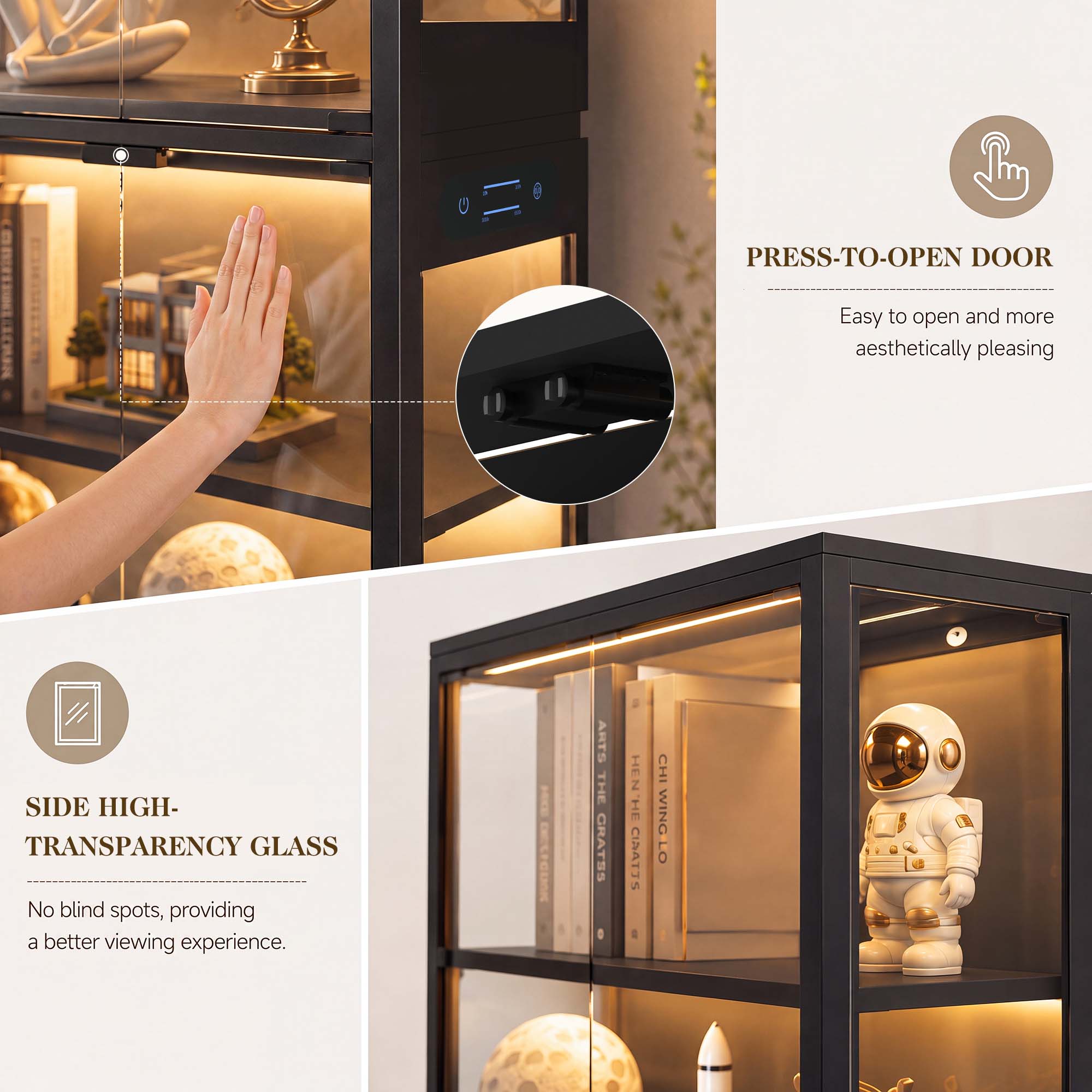ตู้โชว์ 5 ชั้น TCGBKAF พร้อมปร - Office Furniture For Sale บทวิจารณ์และราคา