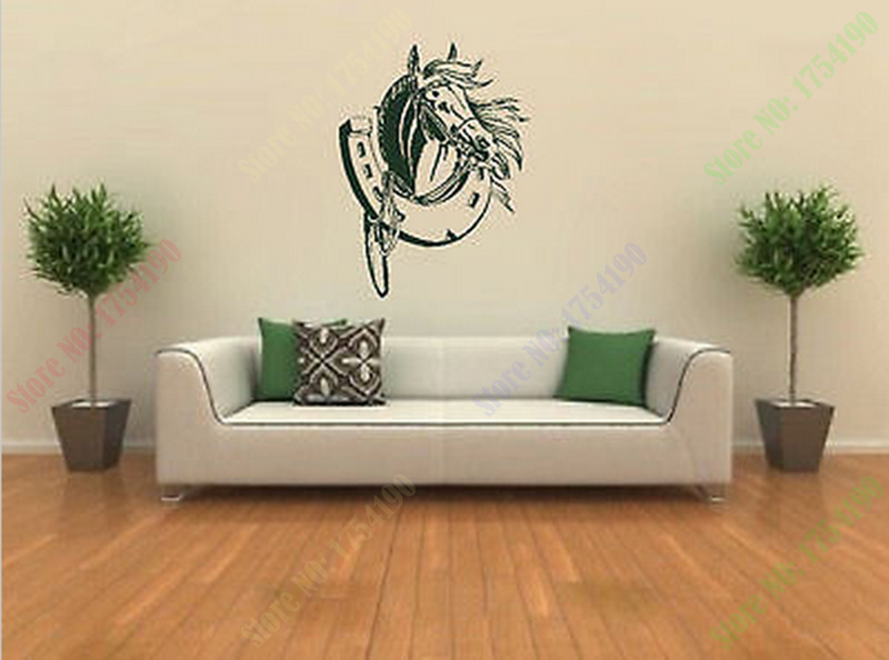 สติ๊กเกอร์ติดผนังรูปหัวม้าสวยง - Office Furniture For Sale บทวิจารณ์และราคา