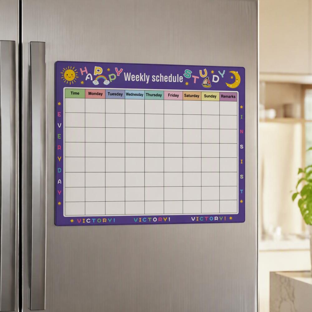 ปฏิทินแม่เหล็กแบบลบได้สำหรับติ - Magnetic Whiteboard Calendar บทวิจารณ์และราคา
