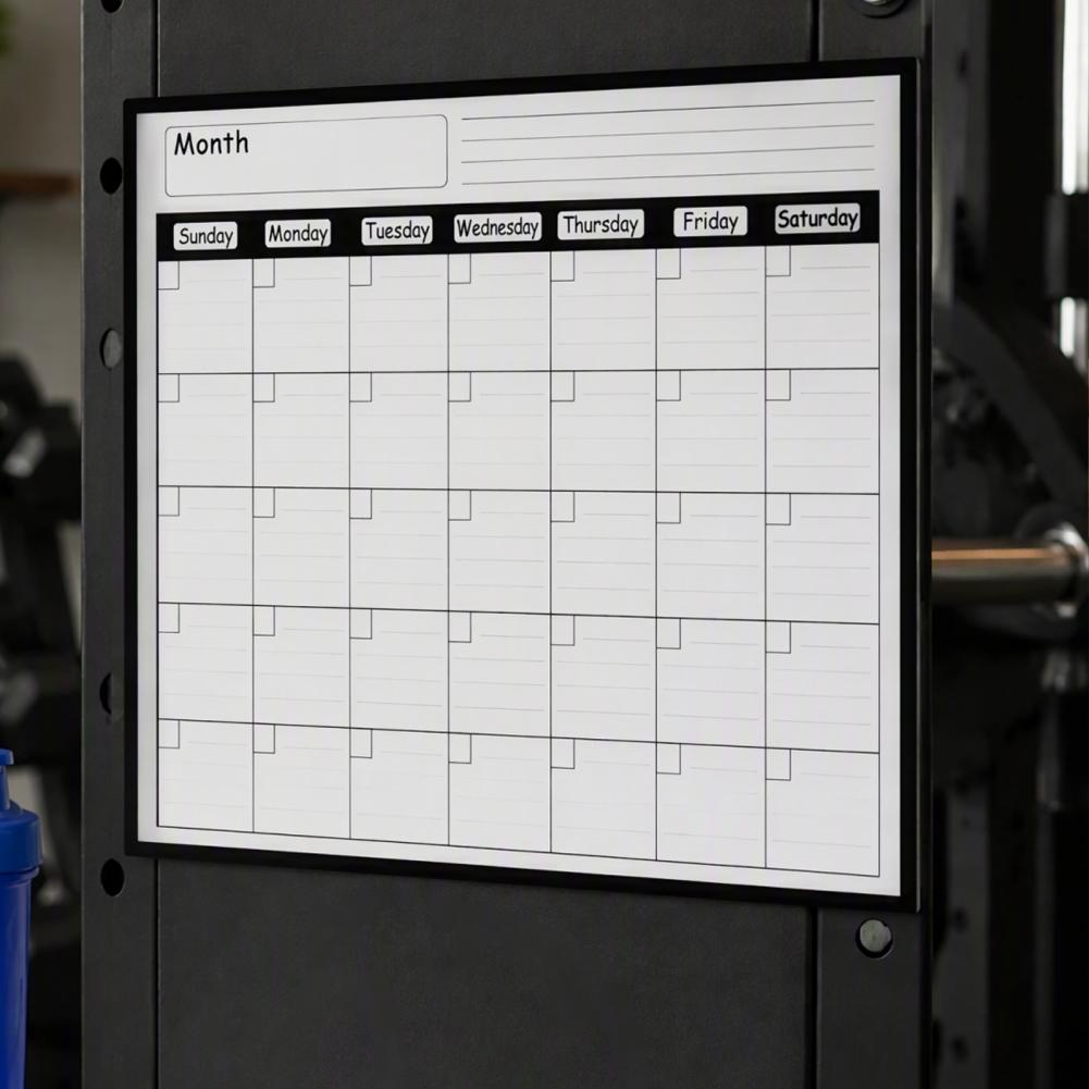 ปฏิทินแม่เหล็กแบบลบได้สำหรับติ - Magnetic Whiteboard Calendar บทวิจารณ์และราคา