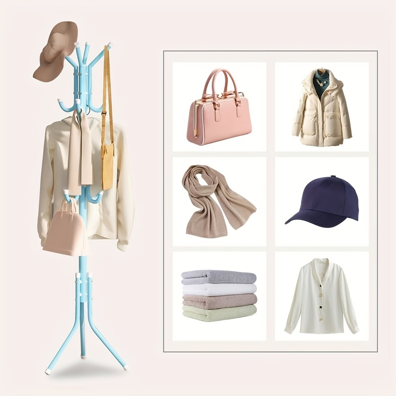 Simple Iron Coat Rackเสื้อกระเ - Office Furniture For Sale บทวิจารณ์และราคา