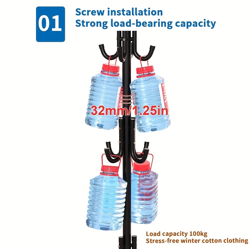 Simple Iron Coat Rackเสื้อกระเ - Office Furniture For Sale บทวิจารณ์และราคา