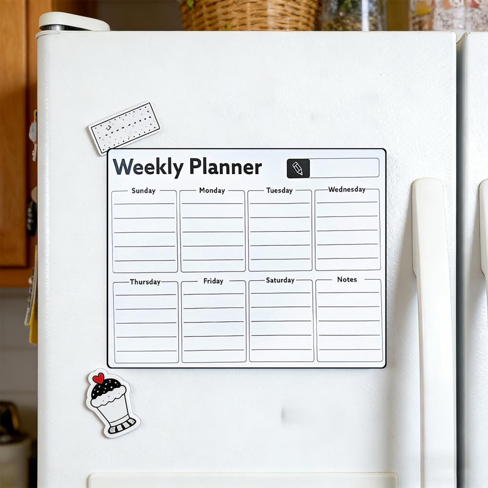 ปฏิทินรายเดือนแบบใช้ซ้ำได้และส - Magnetic Whiteboard Calendar บทวิจารณ์และราคา