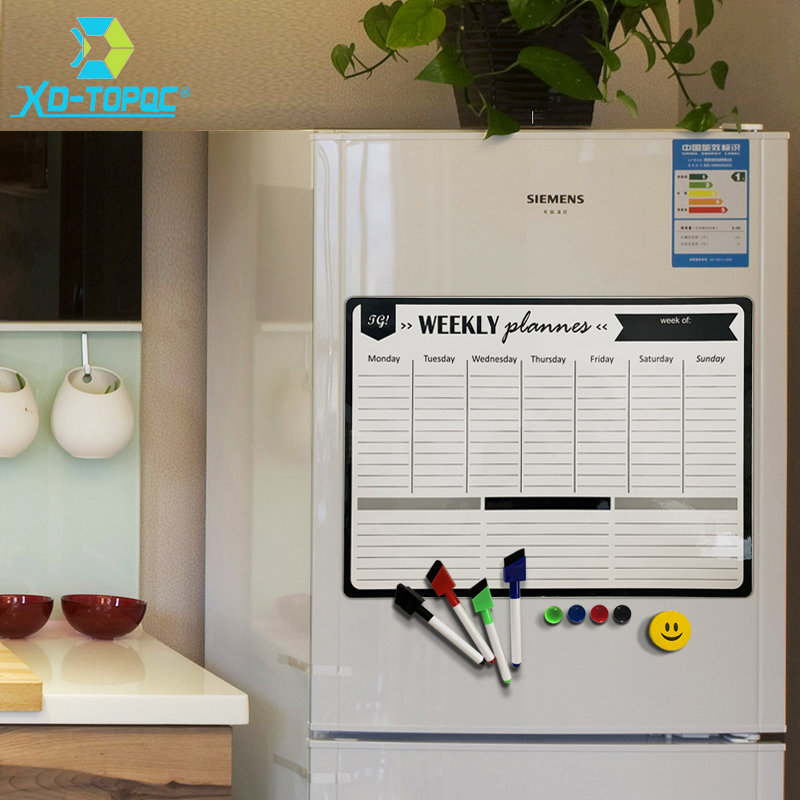 A3 แม่เหล็กรายสัปดาห์และรายเดื - Magnetic Whiteboard Calendar บทวิจารณ์และราคา
