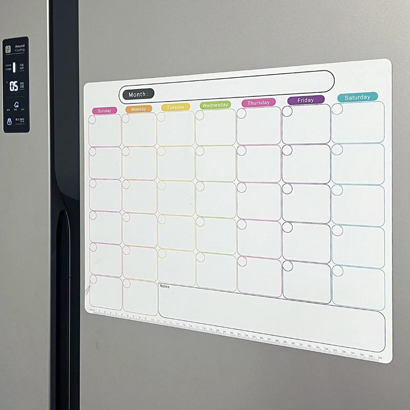 📚   ปฏิทินแม่เหล็กติดตู้เย็น ก - Magnetic Whiteboard Calendar บทวิจารณ์และราคา