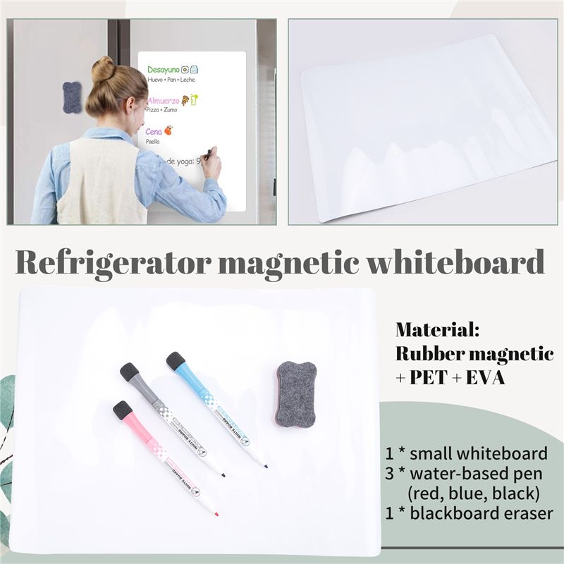 1 เมษายน ปฏิทินไวท์บอร์ดแบบแม่ - Magnetic Whiteboard Calendar บทวิจารณ์และราคา
