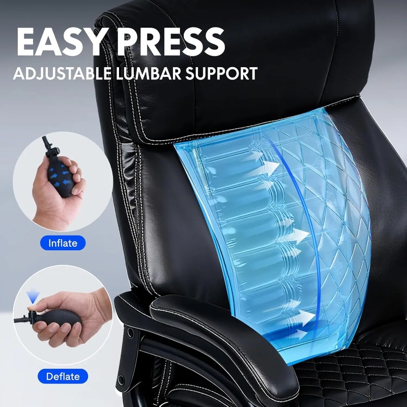 เก้าอี้สำนักงานพนักพิงสูงขนาดใ - Office Furniture Plus บทวิจารณ์และราคา