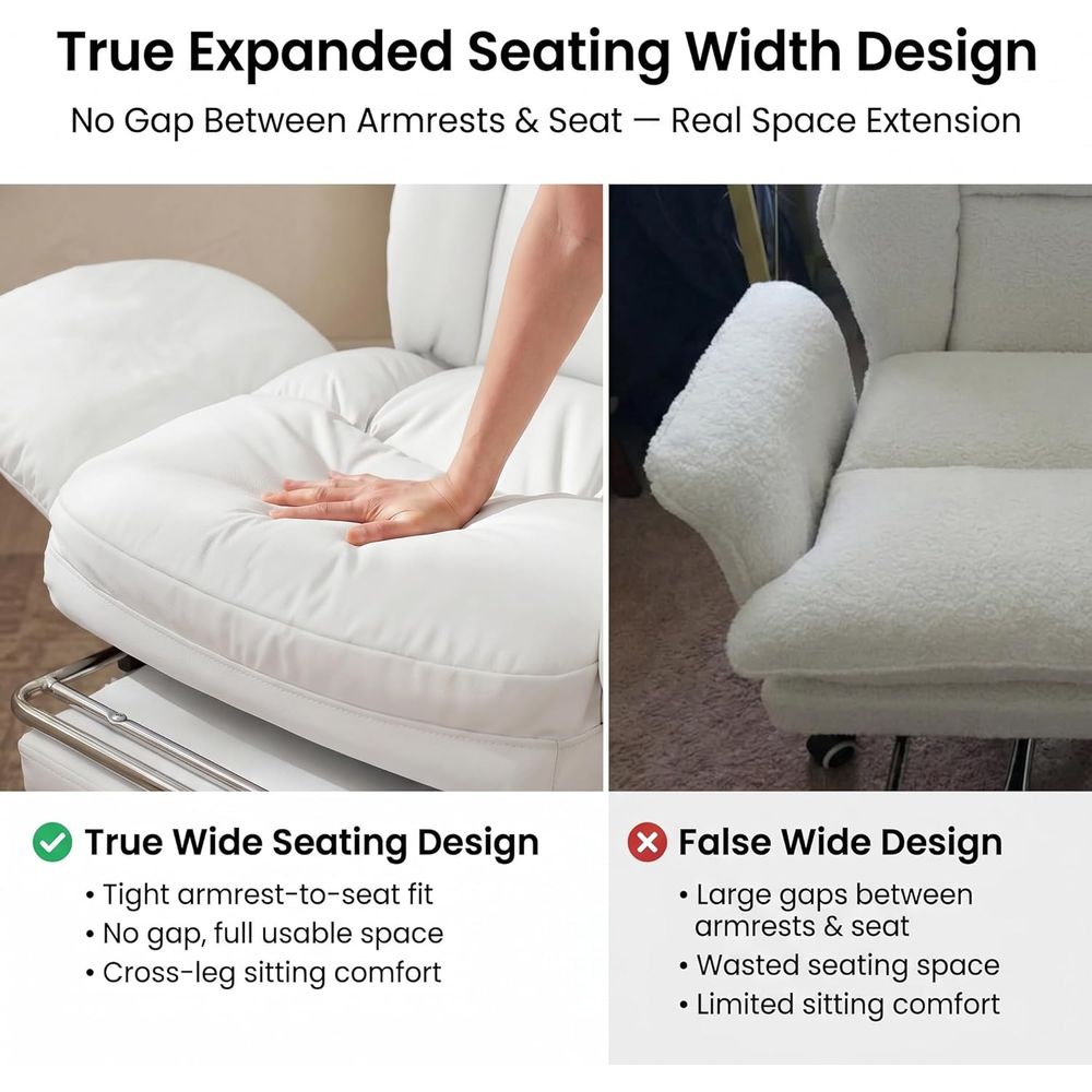 เก้าอี้สำนักงานแบบมีขาพร้อมที่ - Office Furniture Plus บทวิจารณ์และราคา