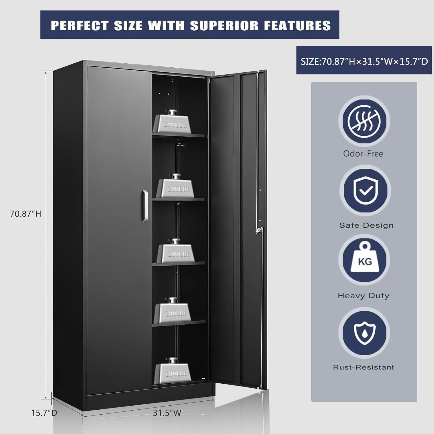 ตู้เก็บของโลหะพร้อมชั้นวางปรับ - Locker Storage Metal บทวิจารณ์และราคา